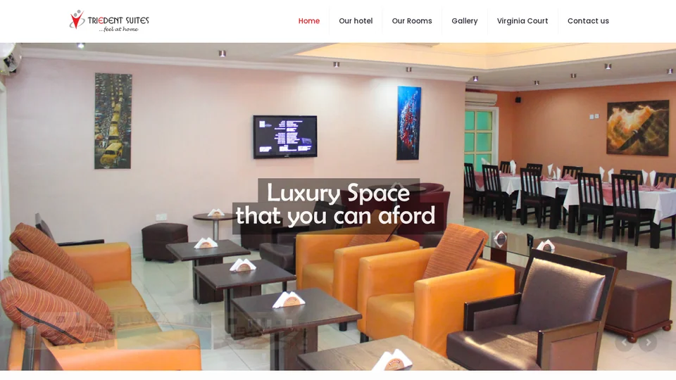 Live website capture of Triedent Suites & Resource Center